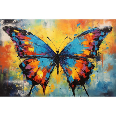 Contemporary Butterfly Canvas